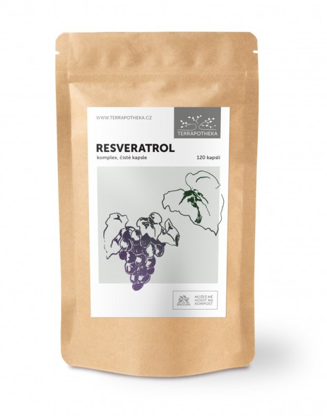 Trans-Resveratrol – 120 kapslí