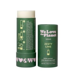 Přírodní tuhý deodorant "Zesty Lime" We love the Planet - 40 g Přírodní tuhý deodorant "Zesty Lime" We love the Planet - 40 g