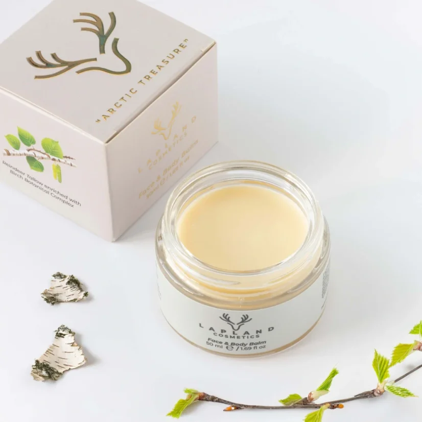 Balzám na obličej a tělo Lapland Cosmetics – Bříza 50 ml