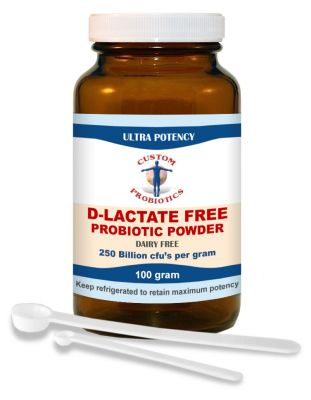 Probiotika Custom Probiotics - bez d-laktátu prášek