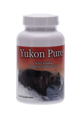Yukon Pure - olej z divokého lososa 90 kapslí