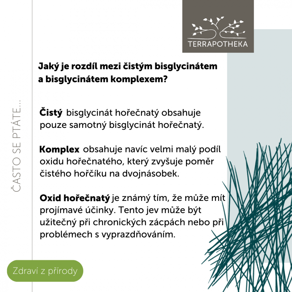 Terrapotheka hořčík bisglycinát grafika