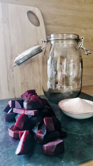 kvašení fermentace kimchi