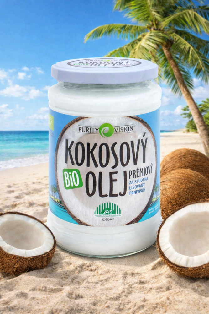 BIO Kokosový olej bez vůně Purity Vision